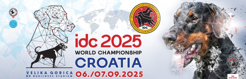 6-7.09.2024 Международный Чемпионат доберманов IDC 2025, Хорватия
